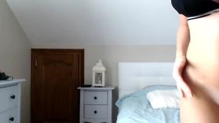 Bunny Blondy - Slim, STACKED Blonde plays with Butt Plu