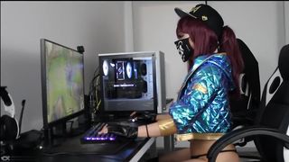 KDA Akali Cosplay Sex