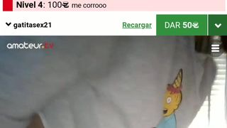 Gatitasex21 se azota su enorme culo