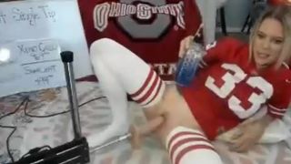 AlexisBlake Fuck Machine while watchin football 8-31-19