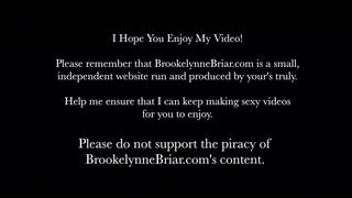 Brookelynne Briar Sensual Pillow Hump JOI