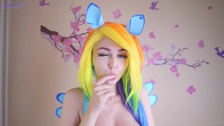 Siia Siberia - Rainbow Dash Cosplay