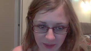 lilhottiexxx, cum on glasses, facial, sex, small tits