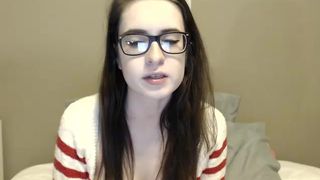 mollymeadows, fingering, toys, glasses, teen