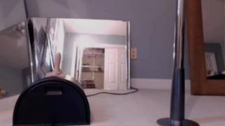 white chick riding dildo machine cum hard