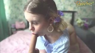 amandacrystall sucks a dildo, bj ,blowjob 5.11.20