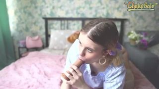 amandacrystall sucks a dildo, bj ,blowjob 5.11.20