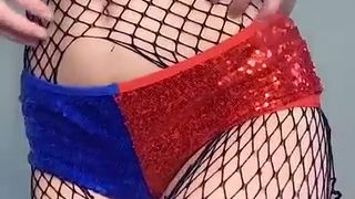 Aurora Flower - Harley Quinn Anal Toying