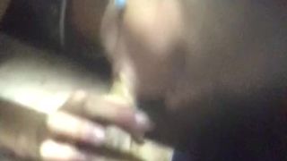18 year old loves sucking my big dick