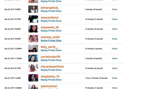 My Private Show List ;).