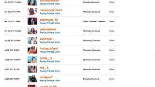 My Private Show List ;).