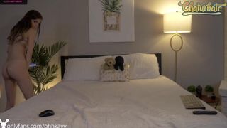 blondiekayy naked on bed 5.16.20