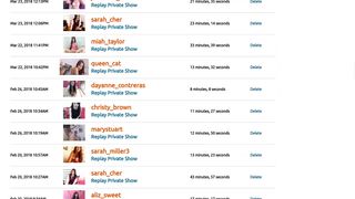 My Private Show List ;)