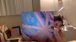 Ahunny242 shows paintings