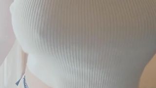 LittleAlice66 - white CK strip tease [Premium Video]