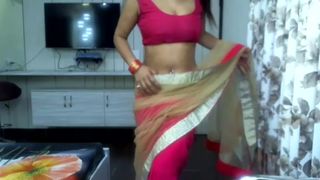 Yoursradhikacb hot in saree