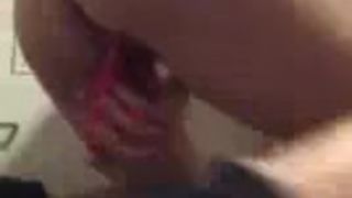 Selfie girl masturbate