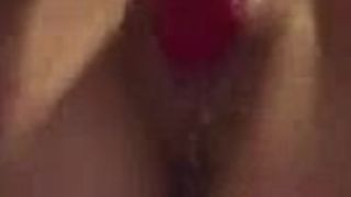 Selfie girl masturbate