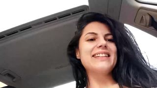 QueenRannya RARE Masturbation In Car - Part 1