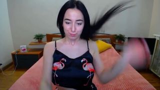 _MaybeBaby_ excited by tokens while on the phone,May 25