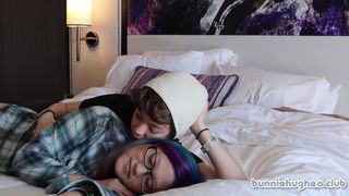 Bunnie Hughes and girlfriend