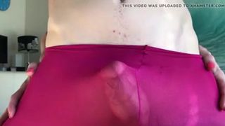 delia delions cums in nylons