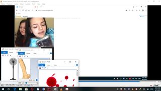 Omegle bitches sister took all in their family asses !