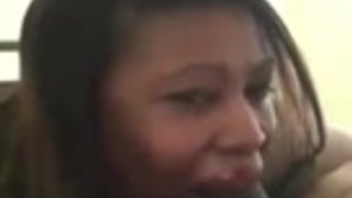 Ebony BBW With Big Dick Sucking Lips