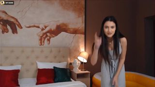 AlanaBlack wet tshirt show (nipple flash!)
