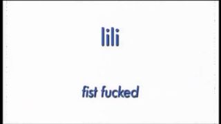 Lili Fisting for Casting(In French,Short Clip but nice)