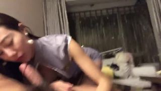 Asian Girlfriend Oral Swallow 3