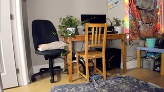 Sunshinekate Masturbates, Handstand & Black Stockings