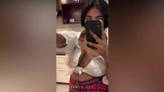 School Girl withBig Boobs Exposed