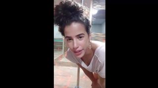 Joana Felix @felixjoana_ pelada no PV do Facecast