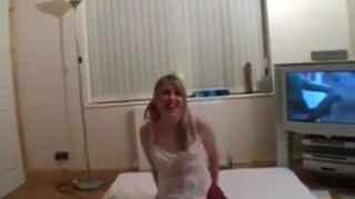 blonde british gangbang
