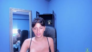 Hot busty Spanish brunette CB