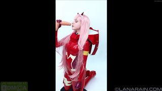 Lana Rain - Zero Two Blowjob