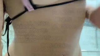 Olya Seteykina 2020 full nude jumping boobs