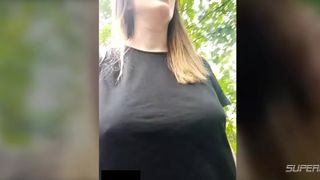 AmeliaSeen being naughty in public - 2