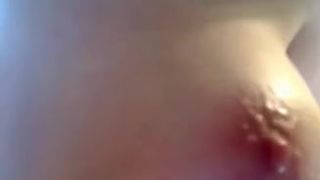 Forestnymph playing witch ice