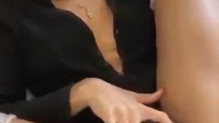 Hallie's Wet with Dildo