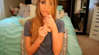 Hot Blonde Kaylee Heart JOI