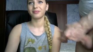 beauty sweet tits nipples POV facial