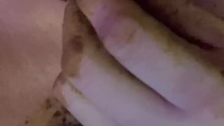 Scat whore close up