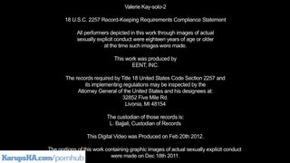 ValerieKay - Toying Moist Pussy