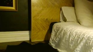 Eevie_Moon oiled up using her hitachi with a buttplug