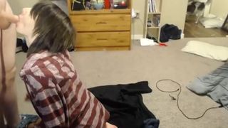 Thatnerdycouple - BG BJ and Cumshot