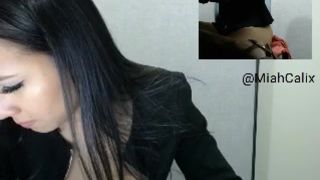 MiahCalix cumming at work