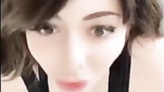 Momokun transparent dildo