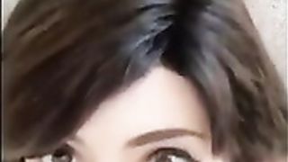 Momokun transparent dildo